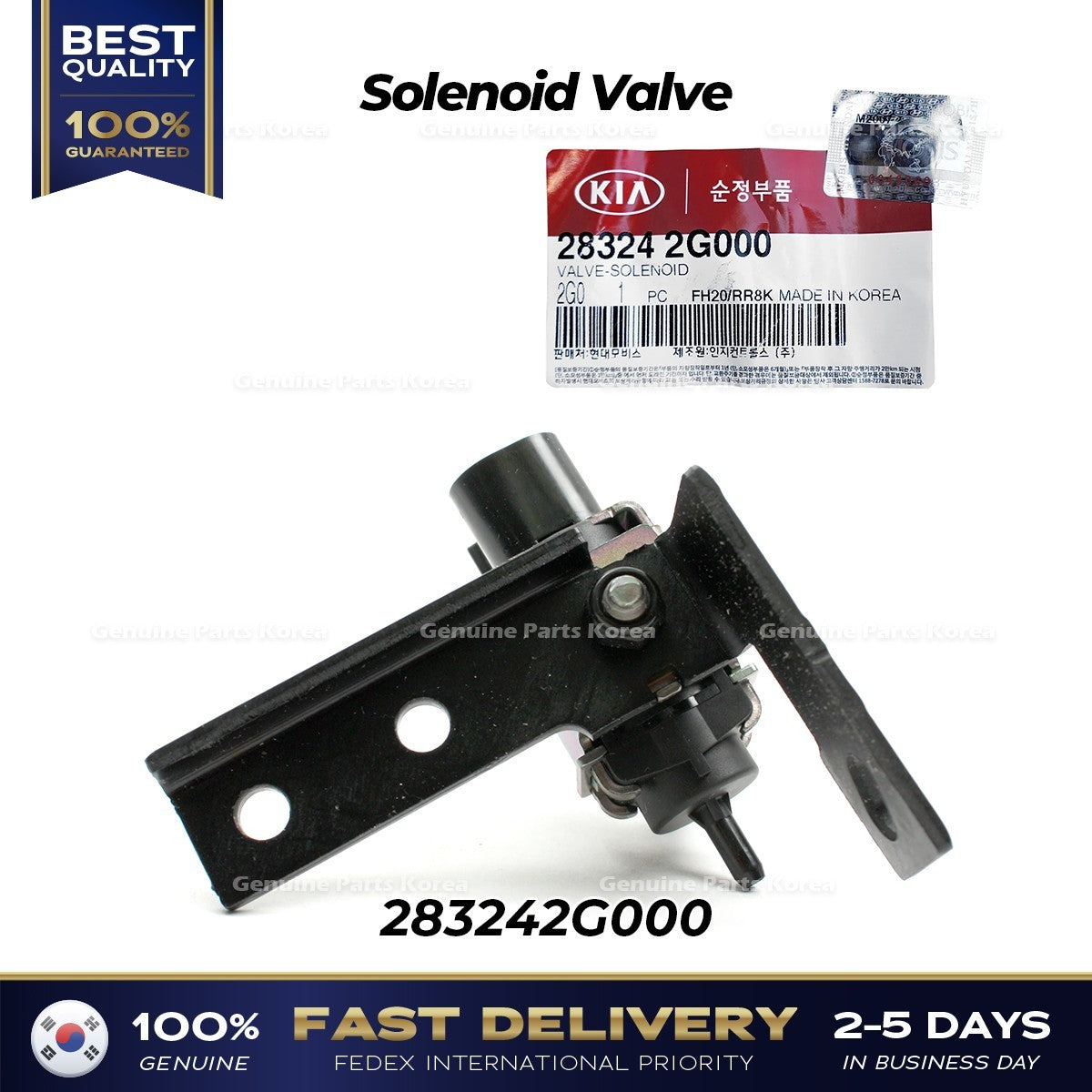 Genuine Solenoid Valve 283242G000 for Hyundai Santa Fe Tucson Kia Optima
