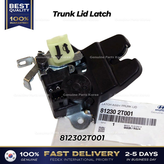 Genuine Trunk Lid Latch 812302T001 for Kia Optima