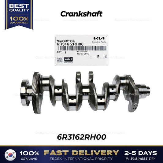 Genuine Crankshaft 6R3162RH00 for Hyundai Santa Fe Kia Sorento