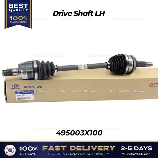 Genuine Drive Shaft LH 495003X100 for Hyundai Elantra