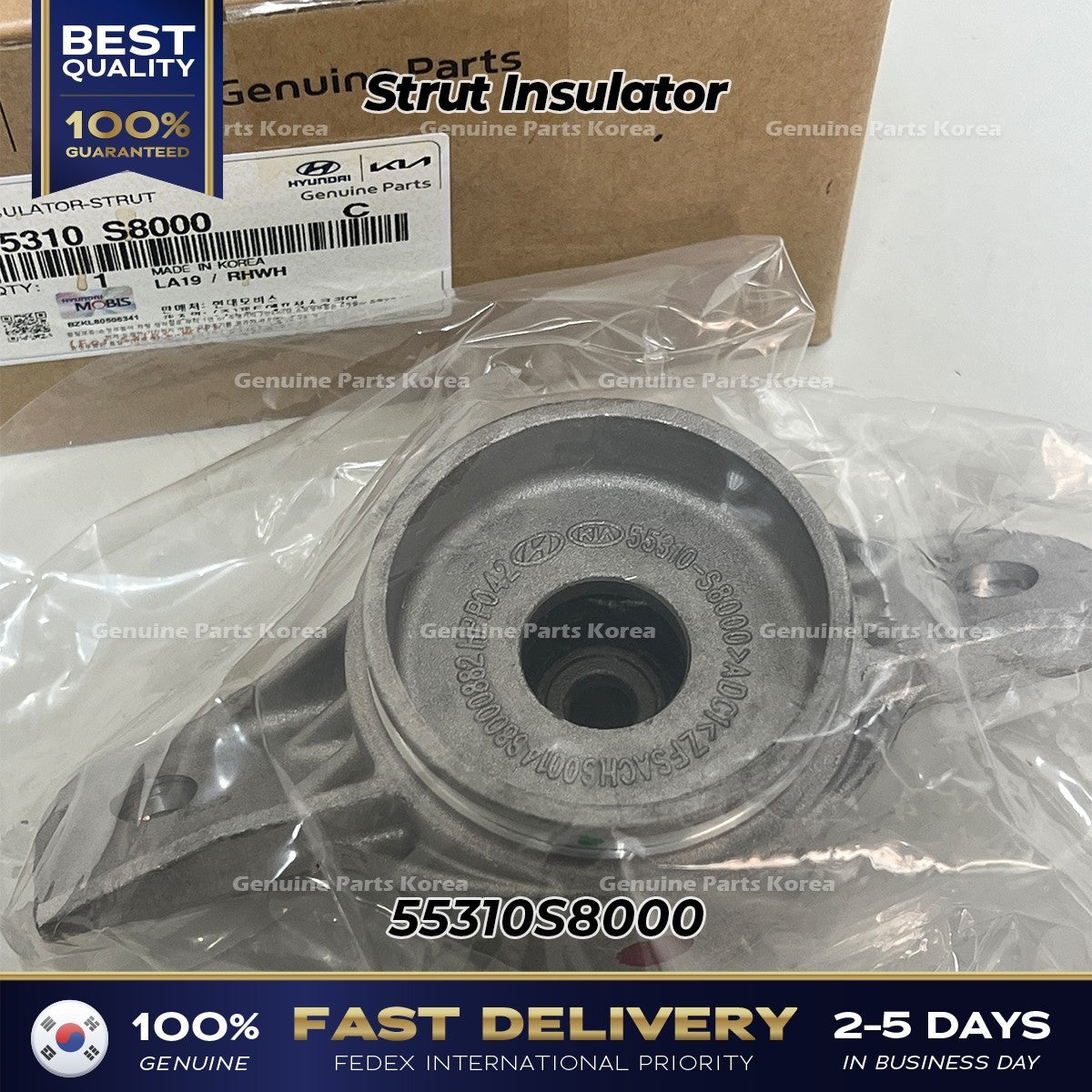 Genuine Strut Insulator 55310S8000 for Hyundai Palisade Kia Sorento