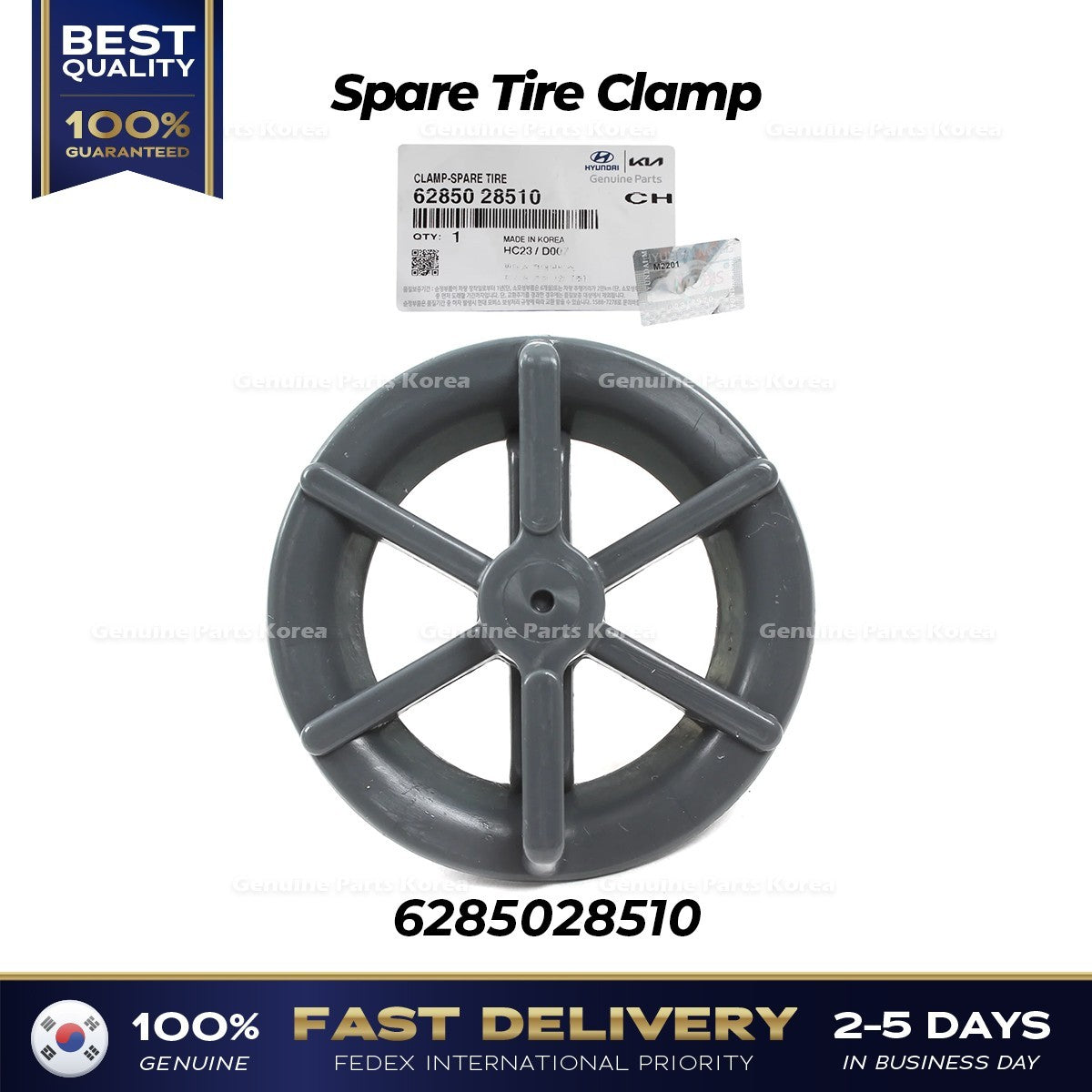 Genuine Spare Tire Clamp 6285028510 for Hyundai Elantra Sonata Kia Forte