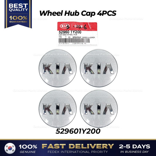 Genuine Wheel Hub Cap 4PCS 529601Y200 for Kia Forte Sedona Soul