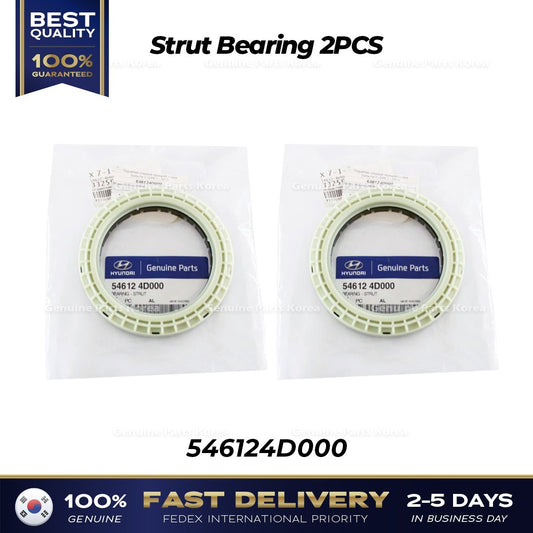 Genuine Strut Bearing 2PCS 546124D000 for Hyundai Santa Fe Kia Sedona