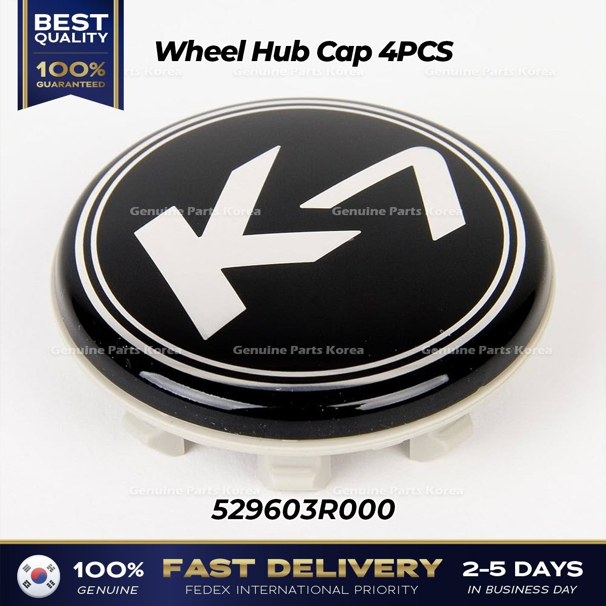 Genuine Wheel Hub Cap 4PCS 529603R000 for Kia K7 Cadenza