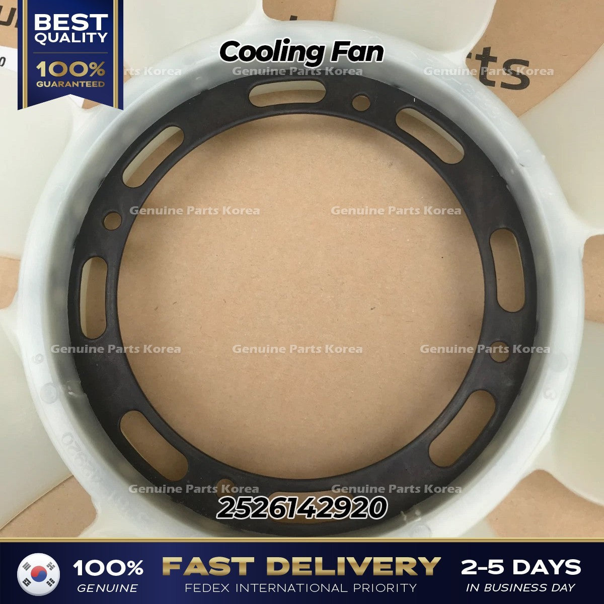 Genuine Cooling Fan 2526142920 for Hyundai Porter II