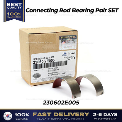 Genuine Connecting Rod Bearing Pair SET 230602E005 for Hyundai Elantra Kona