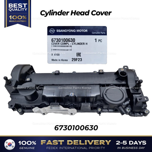 Genuine Cylinder Head Cover 6730100630 for Ssangyong Tivoli