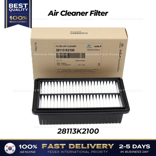 Genuine Air Cleaner Filter 28113K2100 for Hyundai Venue