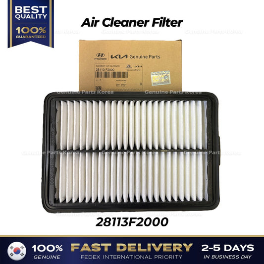 Genuine Air Cleaner Filter 28113F2000 for Hyundai Elantra Kona Kia Forte