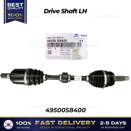Genuine Drive Shaft LH 49500S8400 for Hyundai Palisade