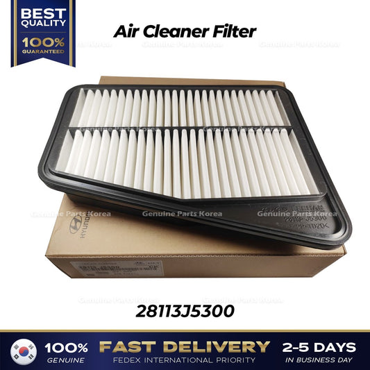 Genuine Air Cleaner Filter 28113J5300 for Hyundai Genesis G70 Kia Stinger