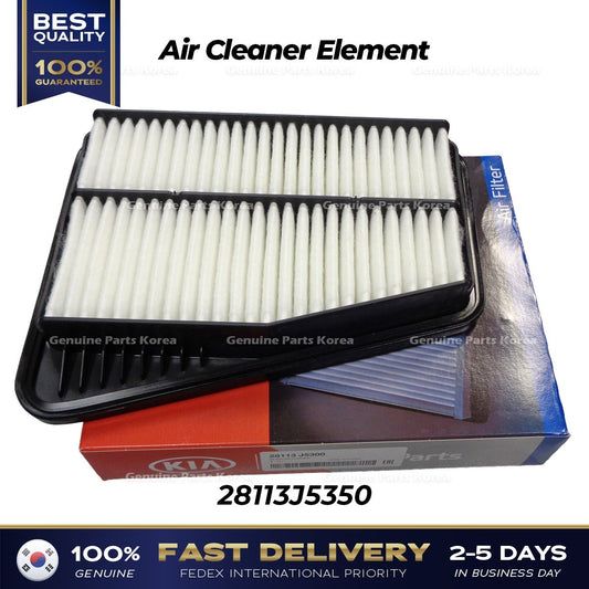 Genuine Air Cleaner Element 28113J5350 for Hyundai Genesis G70 Kia Stinger