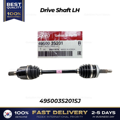 Genuine Drive Shaft LH 495003S201SJ for Hyundai Sonata Kia Optima