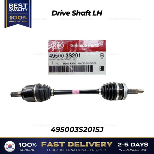 Genuine Drive Shaft LH 495003S201SJ for Hyundai Sonata Kia Optima