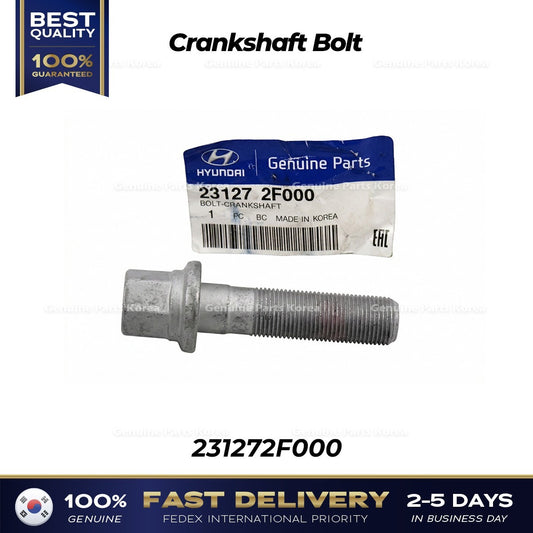 Genuine Crankshaft Bolt 231272F000 for Hyundai Santa Fe