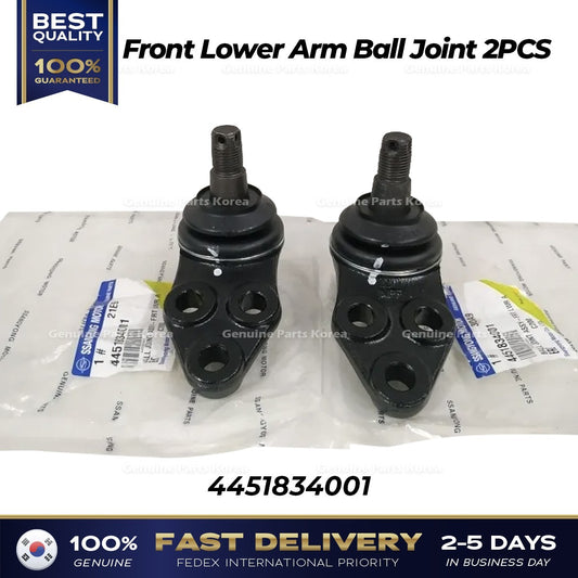 Genuine Front Lower Arm Ball Joint 2PCS 4451834001 for Ssangyong Korando C