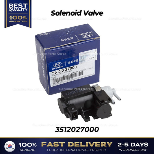 Genuine Solenoid Valve 3512027000 for Hyundai Traget XG Kia Optima