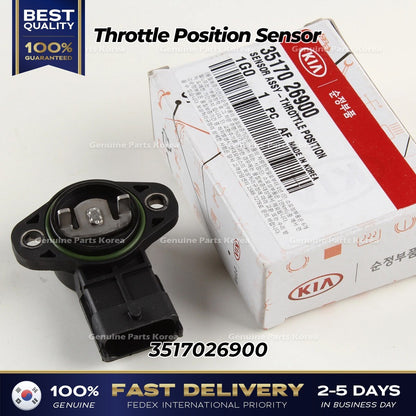 Genuine Throttle Position Sensor 3517026900 for Hyundai Accent Kia Rio