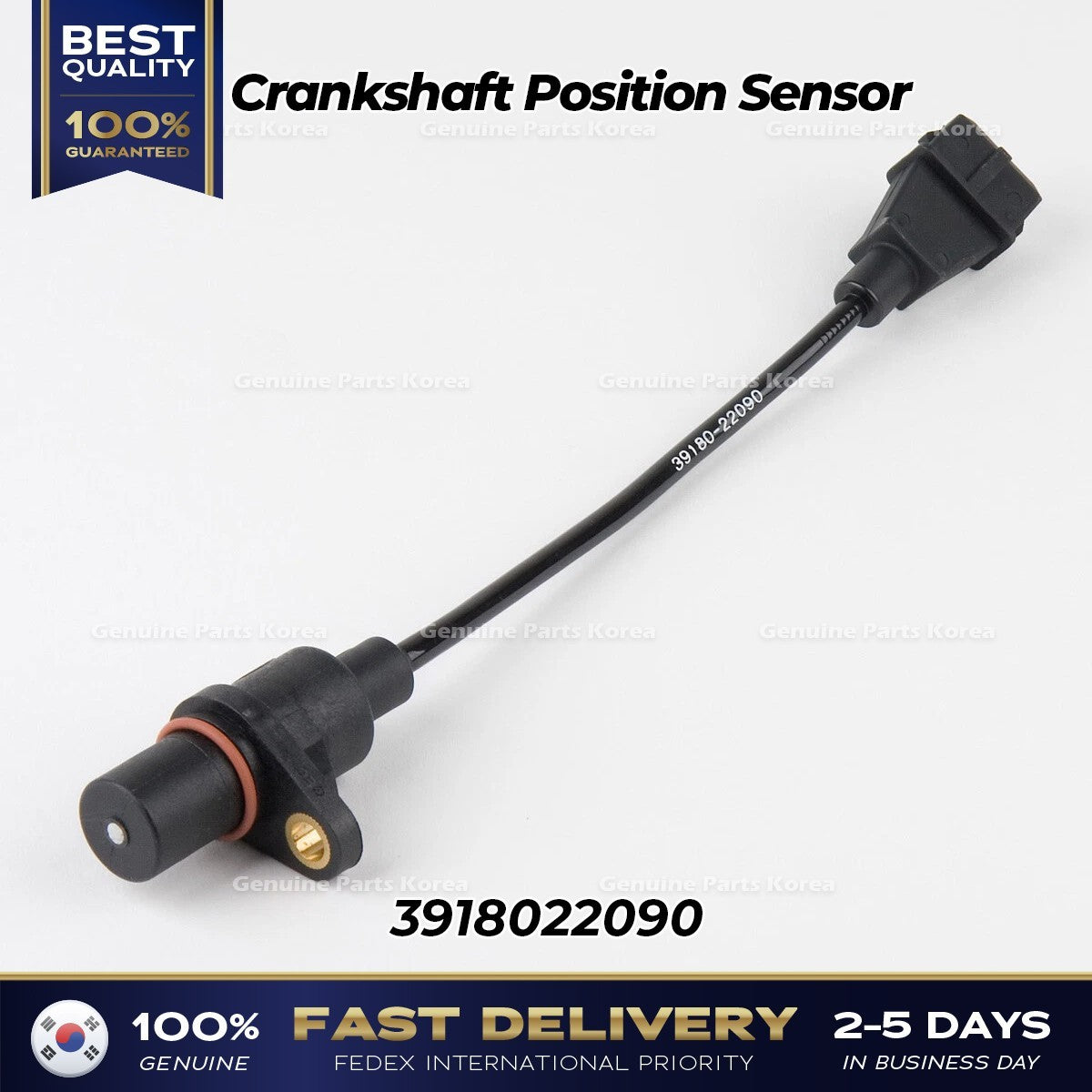 Genuine Crankshaft Position Sensor 3918022090 for Hyundai Accent