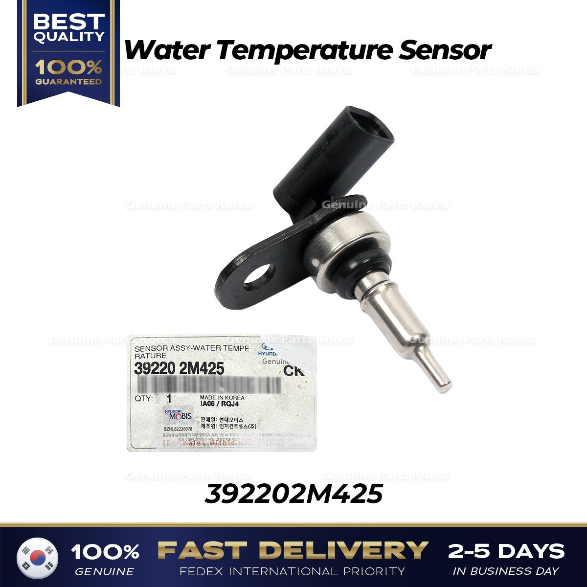 Genuine Water Temperature Sensor 392202M425 for Hyundai Kia