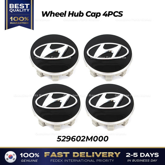Genuine Wheel Hub Cap 4PCS for 529602M000 for Hyundai Santa Fe Veracruz