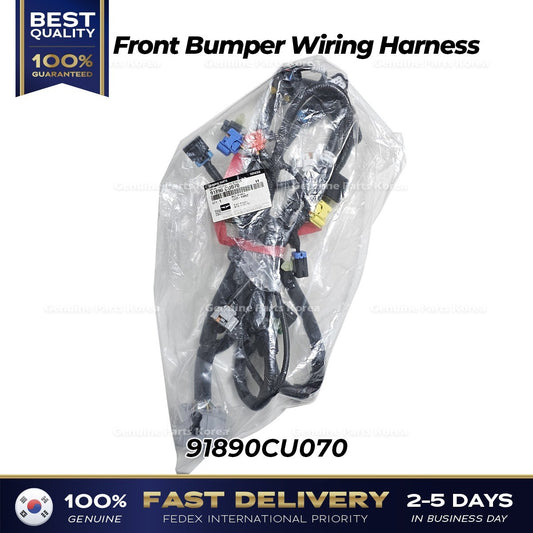 Genuine Front Bumper Wiring Harness 91890CU070 for Hyundai Genesis GV60