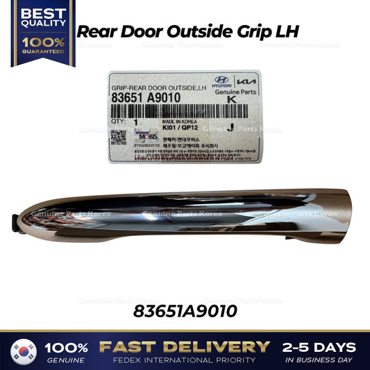 Genuine Rear Door Outside Grip LH 83651A9010 for Kia Sedona