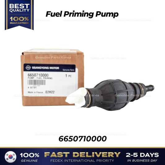 Genuine Fuel Priming Pump 6650710000 for Ssangyong Rexton Actyon
