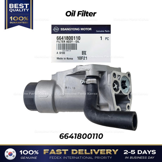 Genuine Oil Filter 6641800110 for Ssangyong Rexton Actyon Kyron