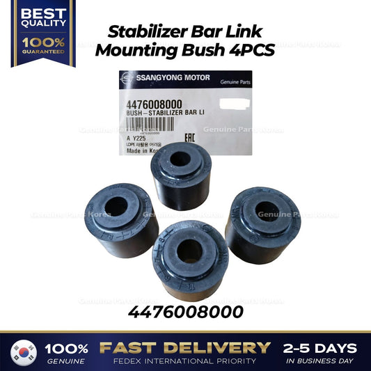 Genuine Stabilizer Bar Link Mounting Bush 4PCS 4476008000 for Ssangyong