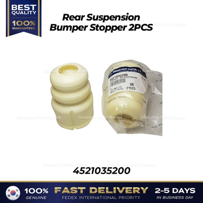 Genuine Rear Suspension Bumper Stopper 2PCS 4521035200 for Ssangyong