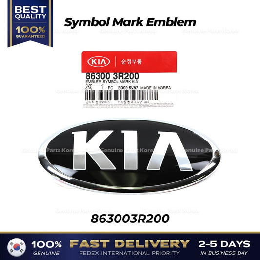 Genuine Symbol Mark Emblem 863003R200 for Kia Soul