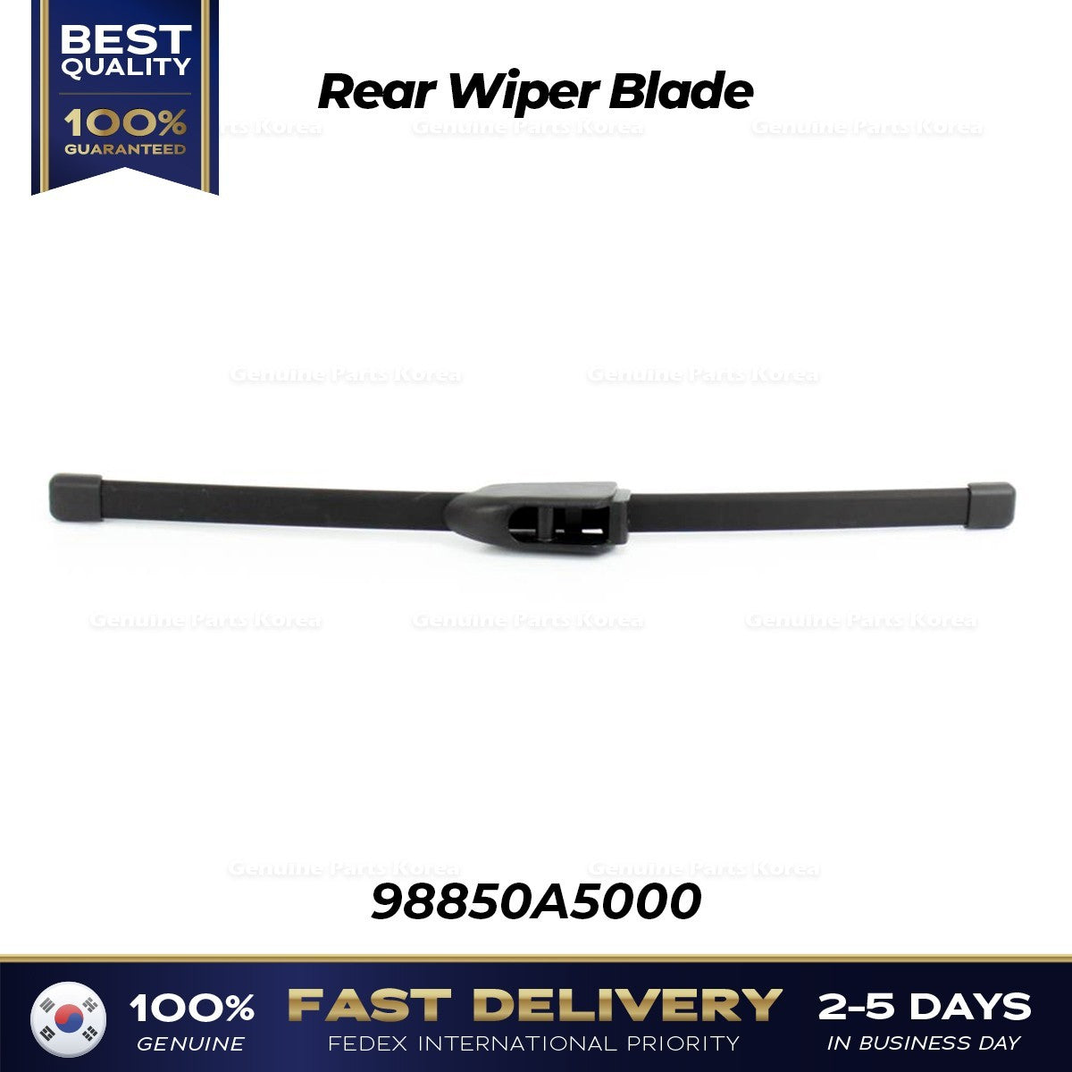 Genuine Rear Wiper Blade 98850A5000 for Hyundai Elantra GT
