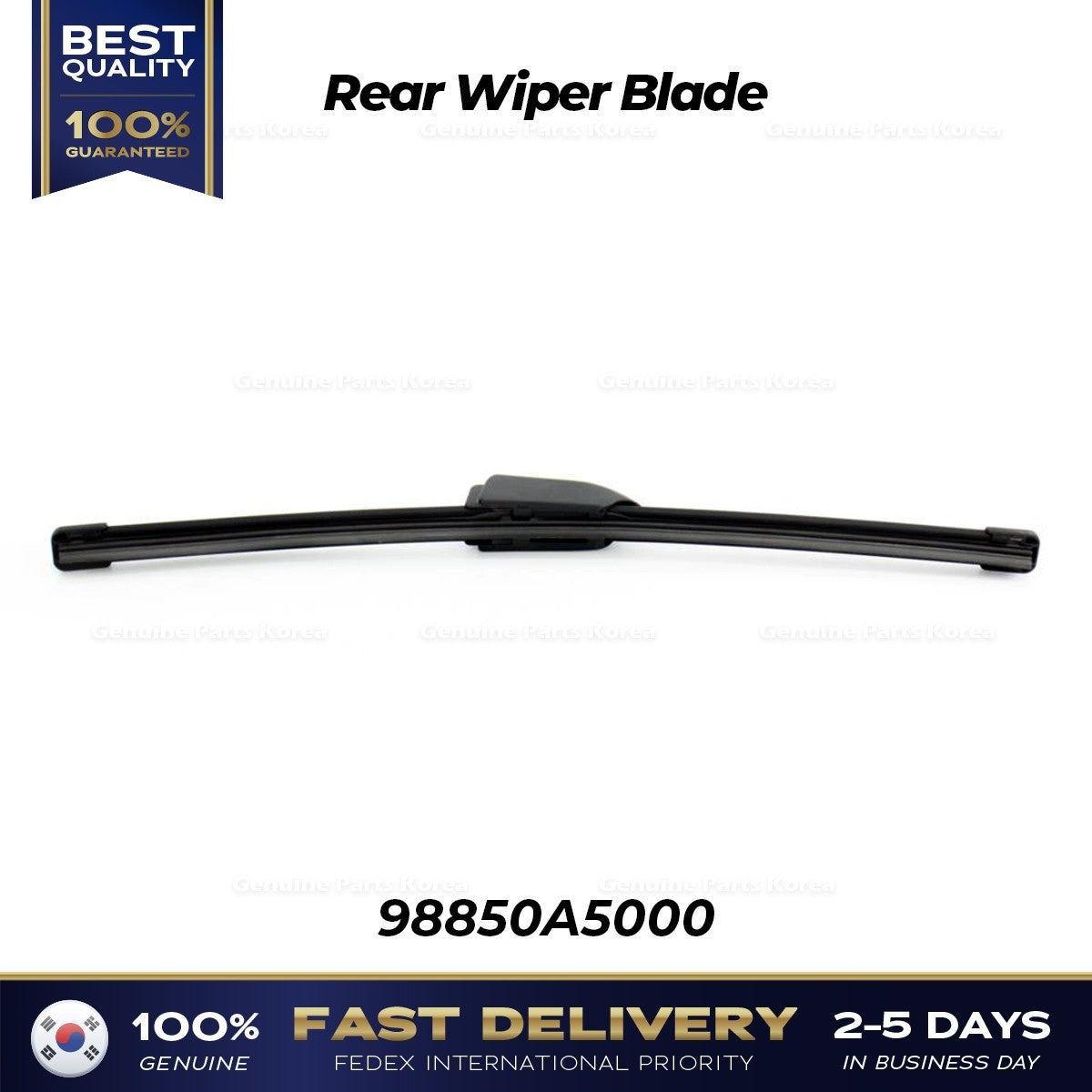 Genuine Rear Wiper Blade 98850A5000 for Hyundai Elantra GT