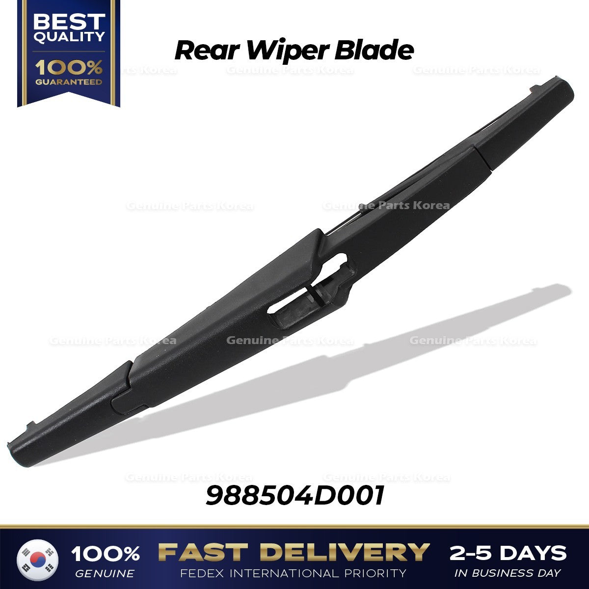 Genuine Rear Wiper Blade 988504D001 for Kia Sedona