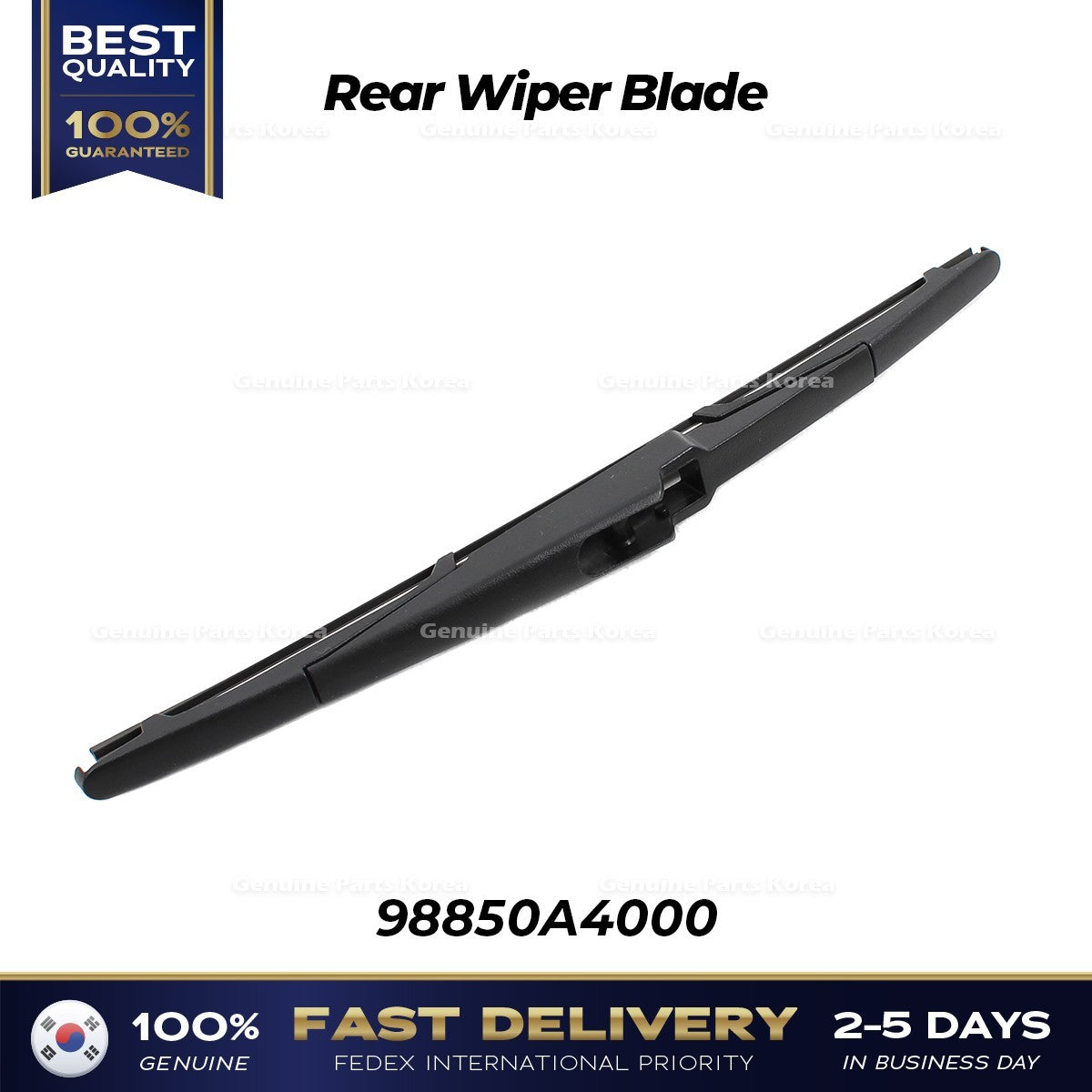 Genuine Rear Wiper Blade 98850A4000 for Hyundai Tucson Kia Sportage