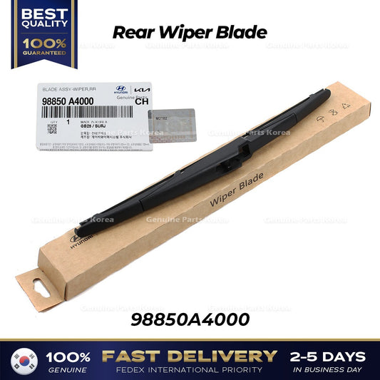 Genuine Rear Wiper Blade 98850A4000 for Hyundai Tucson Kia Sportage