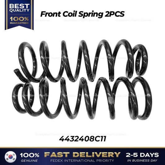 Genuine Front Coil Spring 2PCS 4432408C11 for Ssangyong Rexton