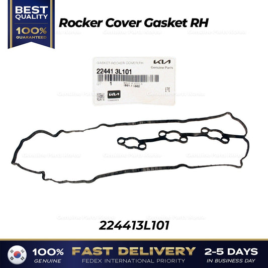 Genuine Rocker Cover Gasket RH 224413L101 for Hyundai Genesis Kia
