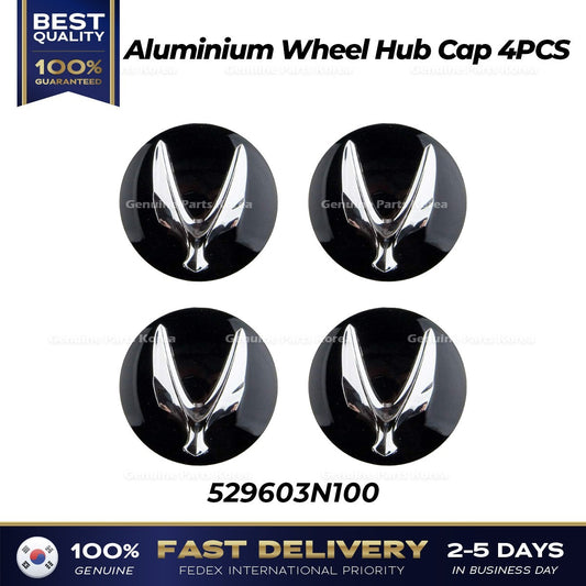 Genuine Aluminium Wheel Hub Cap 4PCS 529603N100 for Hyundai Equus