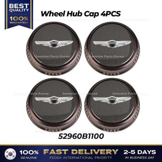 Genuine Wheel Hub Cap 4PCS 52960B1100 for Hyundai Genesis G80