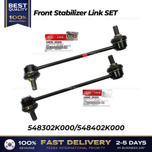 Genuine Front Stabilizer Link SET 548302K000 548402K000 for Kia Soul