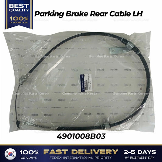 Genuine Parking Brake Rear Cable LH 4901008B03 for Ssangyong Rexton