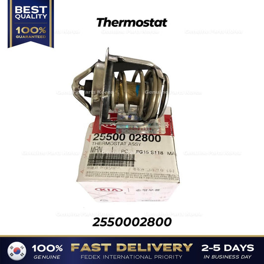 Genuine Thermostat 2550002800 for Hyundai i10 Kia Picanto