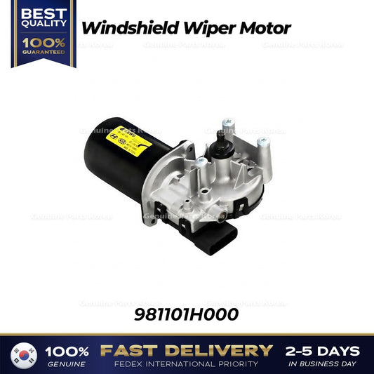 Genuine Windshield Wiper Motor 981101H000 for Hyundai Elantra