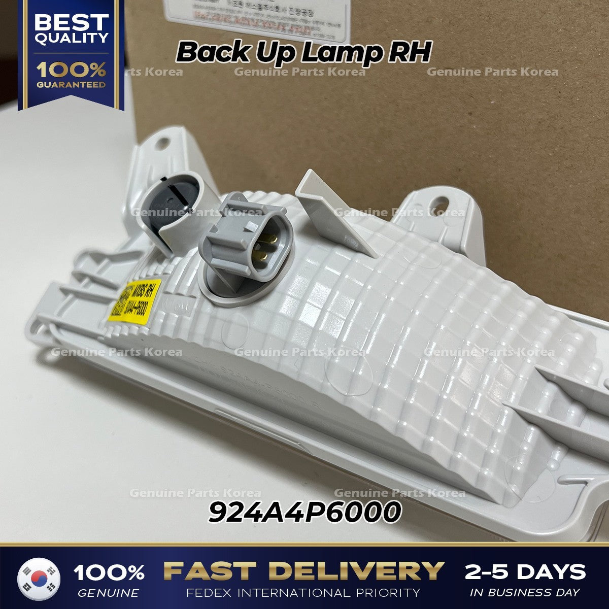 Genuine Back Up Lamp RH 924A4P6000 for Hyundai Santa Fe