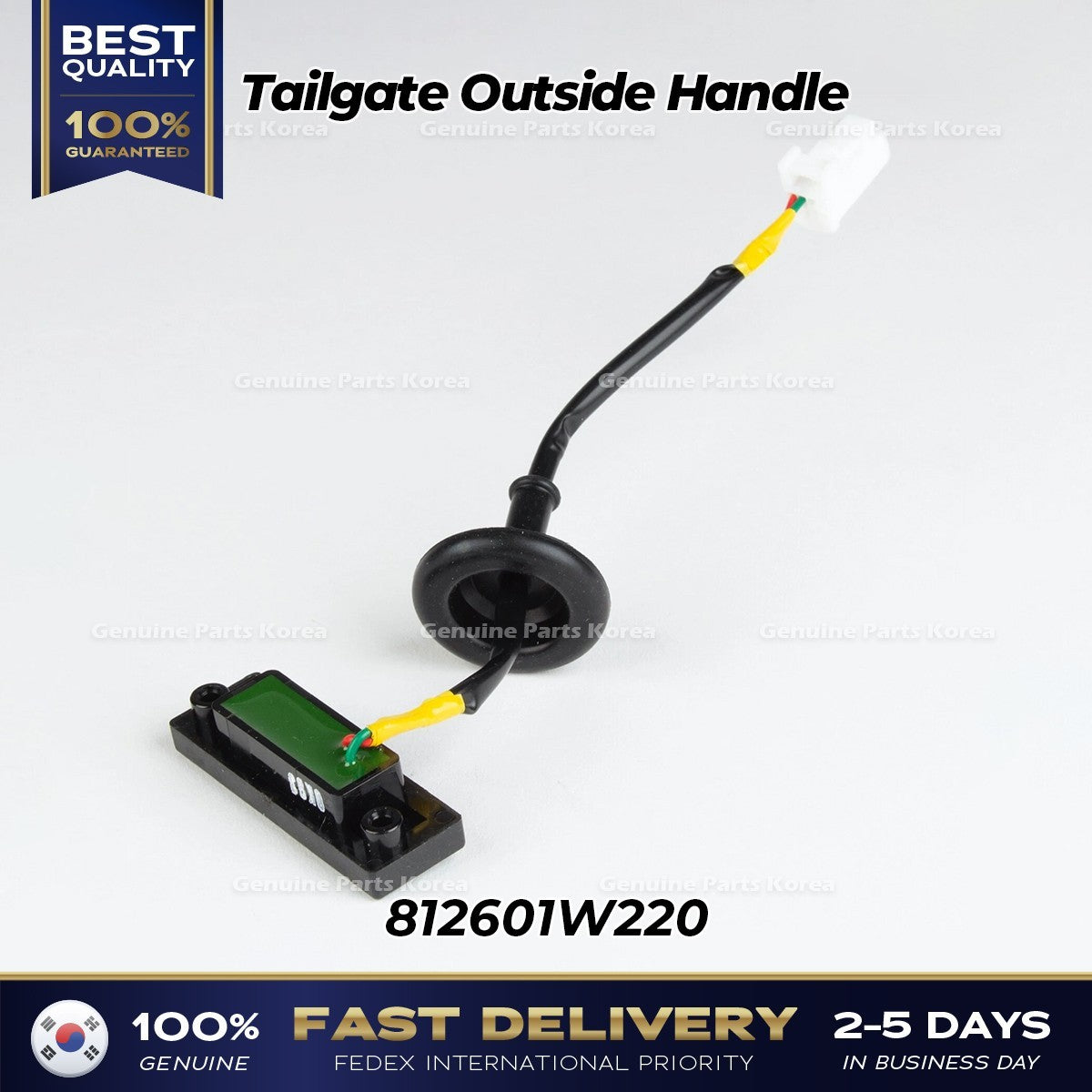 Genuine Tailgate Outside Handle 812601W220 for Kia Rio