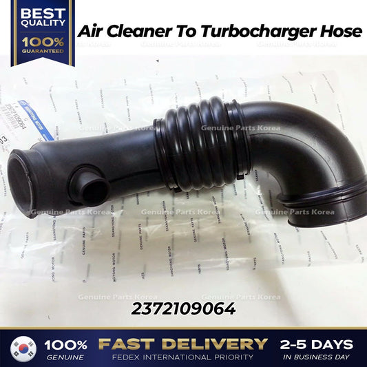 Genuine Air Cleaner To Turbocharger Hose 2372109064 for Ssangyong Kyron