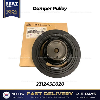 Genuine Damper Pulley 231243E020 for Hyundai Santa Fe Kia Optima